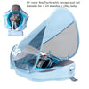 6th Upgraded Version Newest Baby Float With Roof Swimming Ring