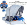 6th Upgraded Version Newest Baby Float With Roof Swimming Ring