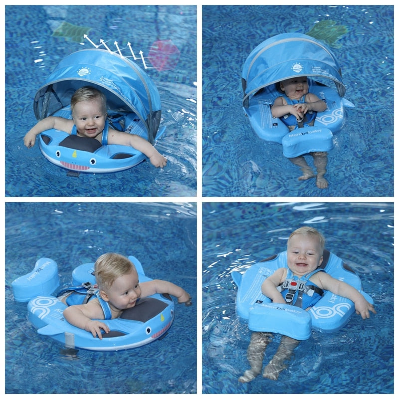 6th Upgraded Version Newest Baby Float With Roof